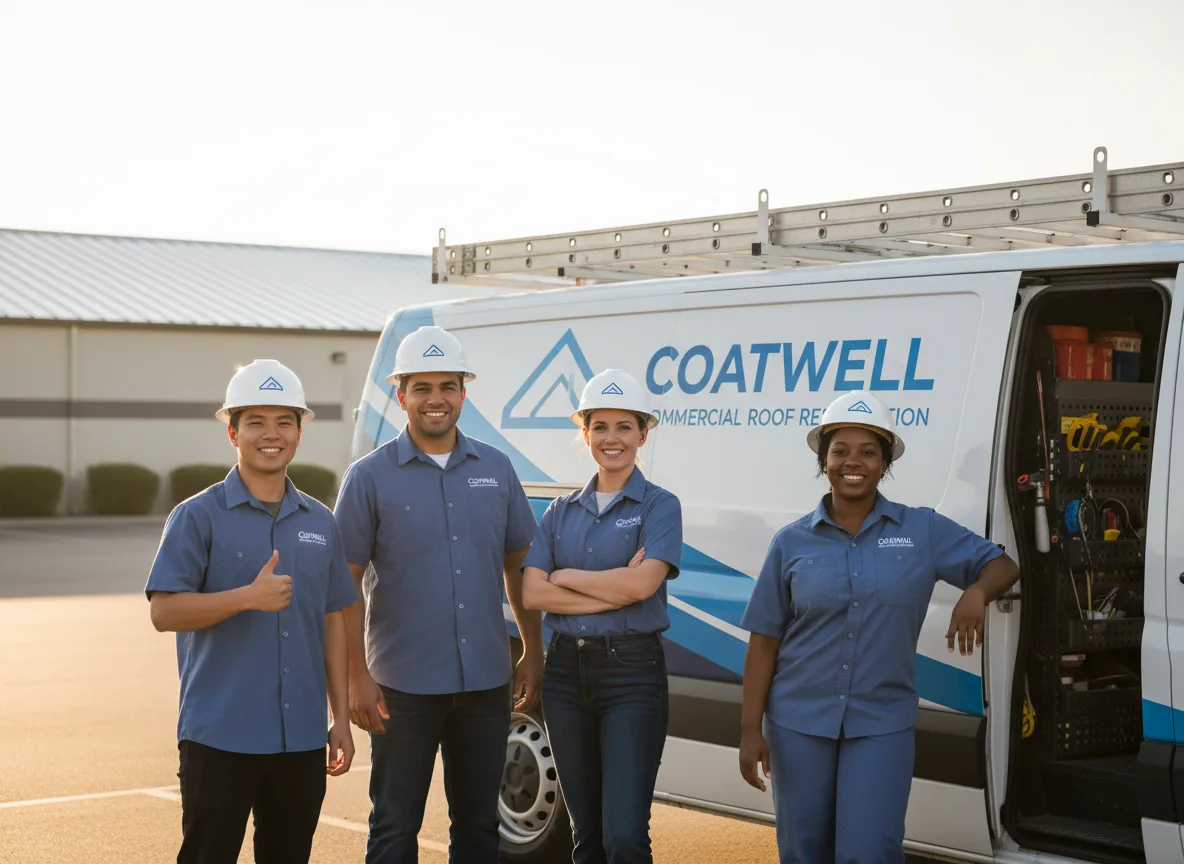 Commercial roof coating company in Odell, TX